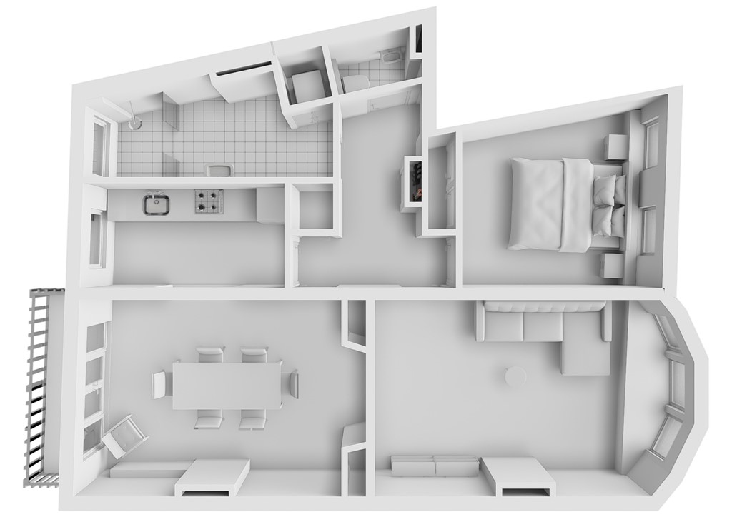mediumsize floorplan